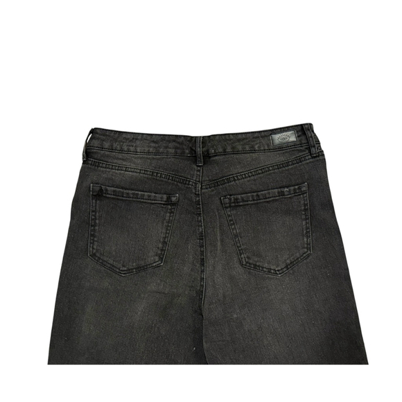 Sofia Jeans by Sofia Vergara Leslie Slim Straight Black Distressed Jeans Sz 8​​​ - Picture 8 of 8